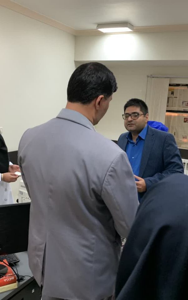 بازدید نوروزی دکتر رضوی از مرکز دیابت
