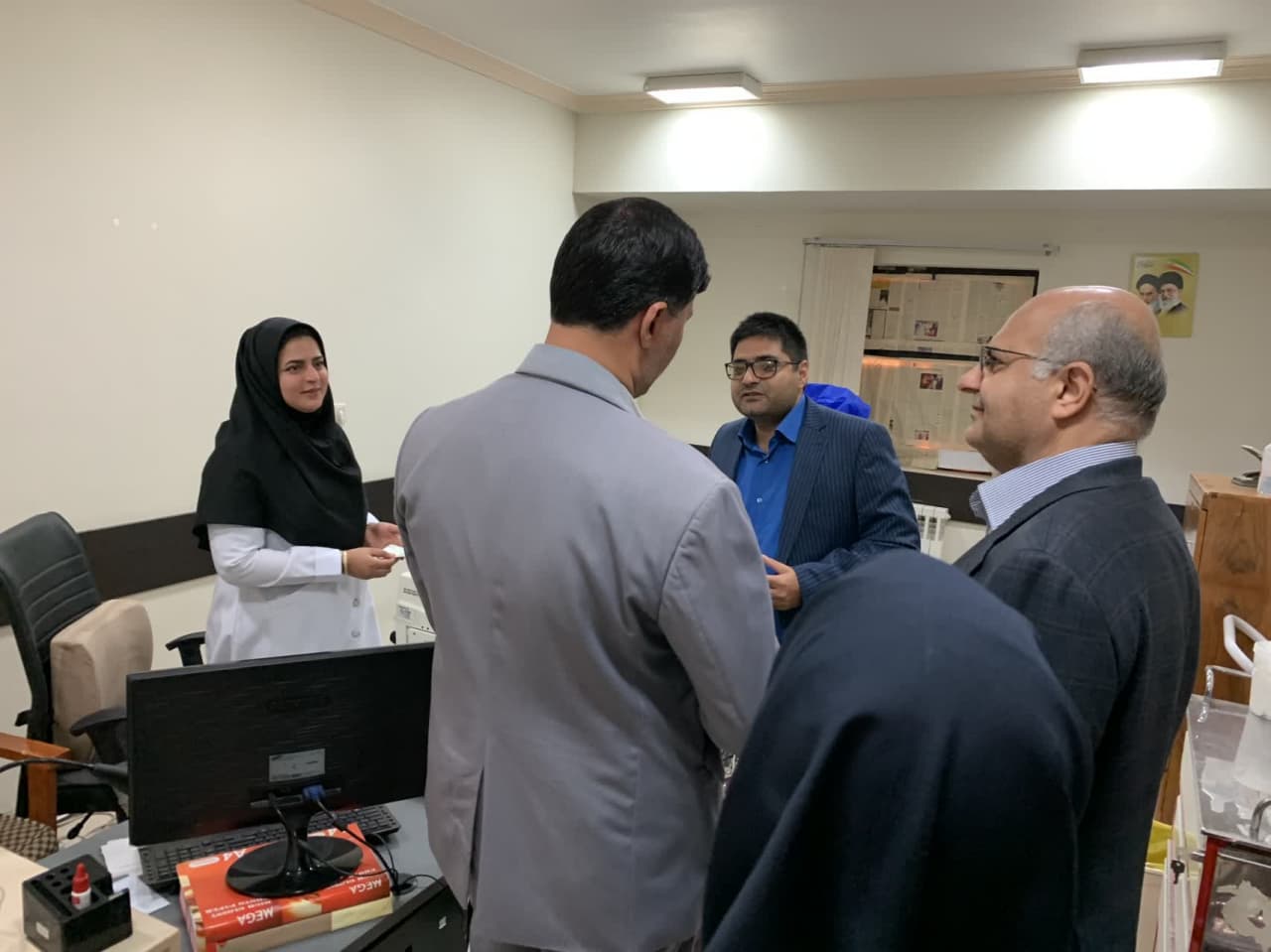 بازدید نوروزی دکتر رضوی از مرکز دیابت