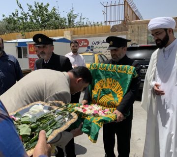 حضور خدام رضوی در مرکز تحقیقاتی درمانی دیابت یزد