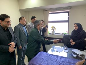 بازدید فرماندار از دیابت