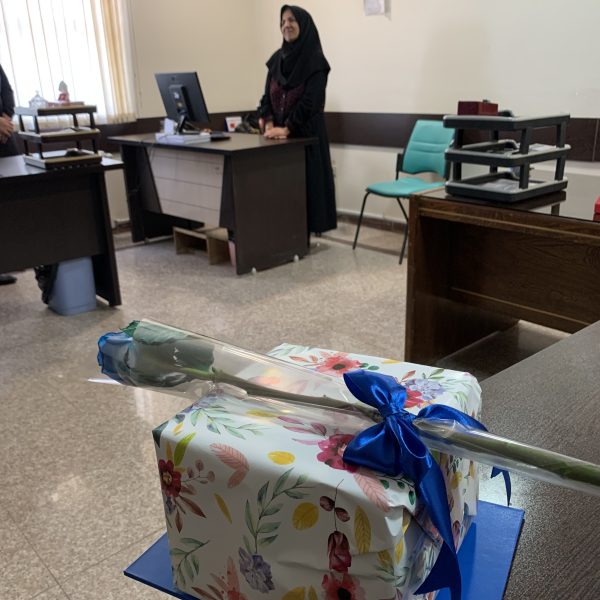 تقدیر از خانم دهقان