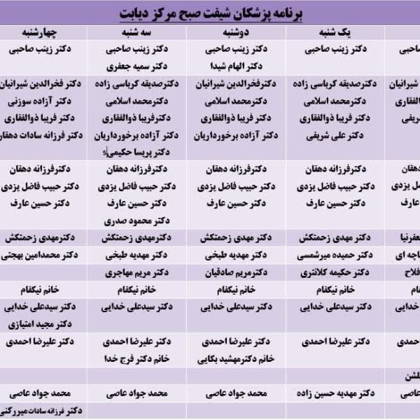 برنامه پزشکان